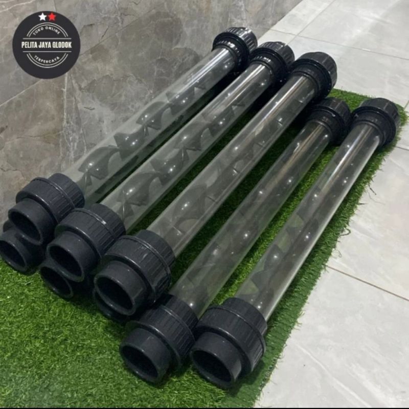 static mixer 2 inch Static miker DN50 Static Mixer Ozone DN 50 2" UPVC