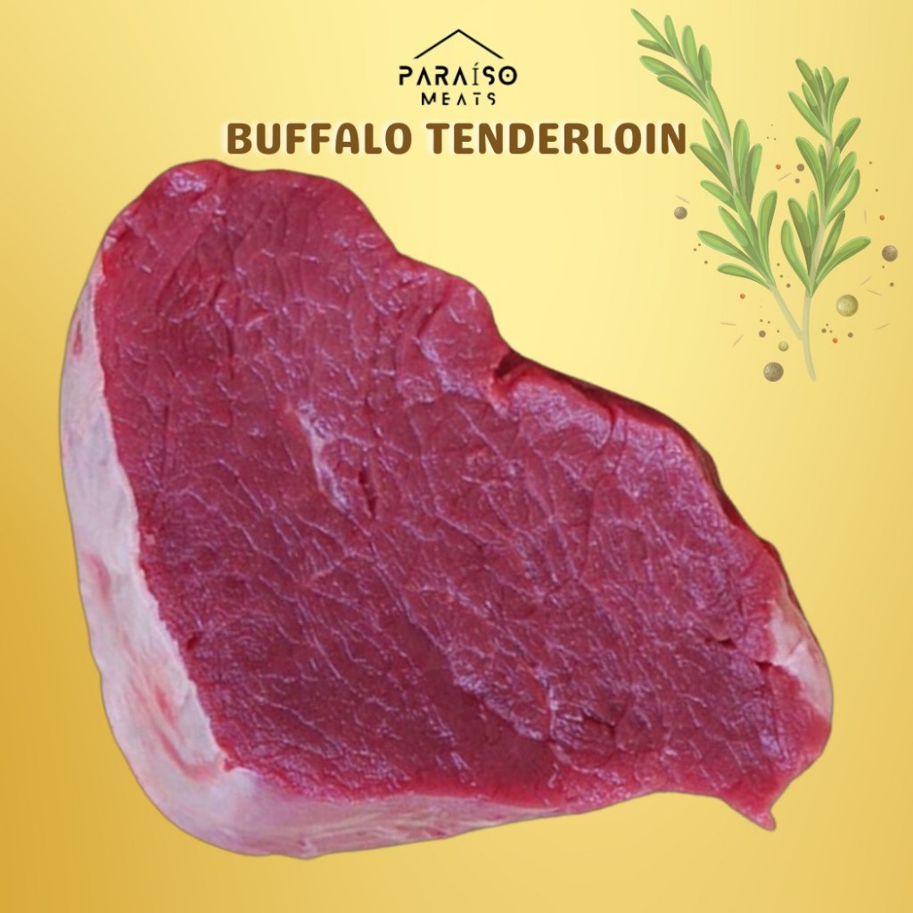 

Daging Tenderloin Kerbau I Buffalo Tenderloin 200gr