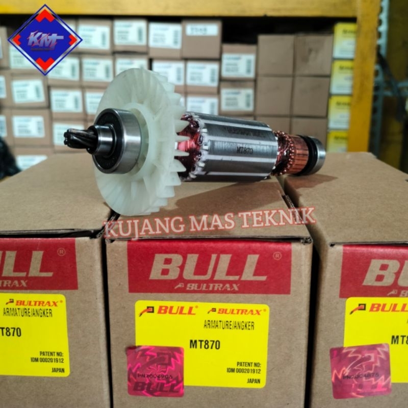 ARMATURE ANGKER M8701 MESIN BOR MAKITA HAMMER DRILL M8701 ROTOR M8701