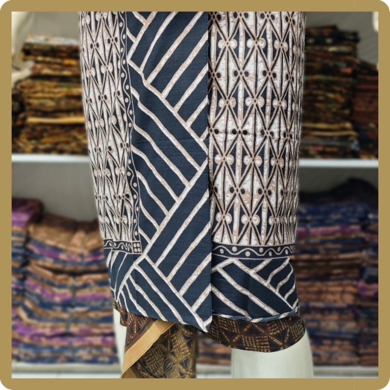 Set Saput Udeng Lembaran Batik Semi Tulis Saput Batim Premium Pakaian Traditional Bali