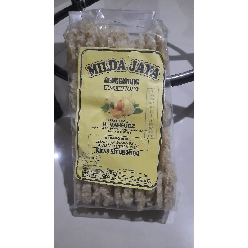 

Rengginang Situbondo Milda Jaya H Mahfudz