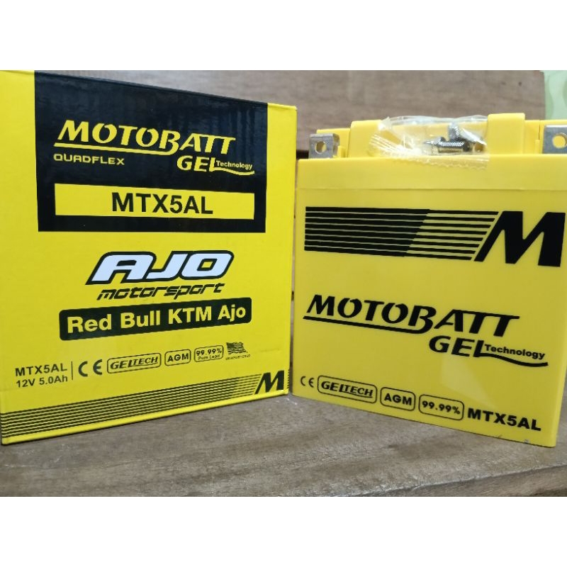 Aki Motor Motobat Gm5Z, Mio sporty, mio smile, grand, supra X 100