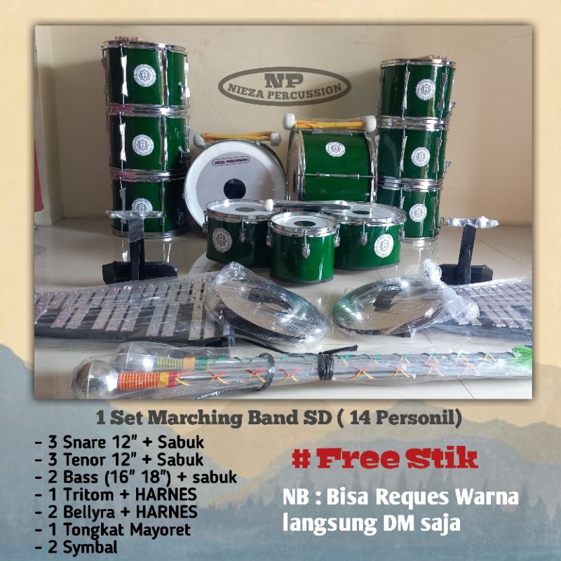 Marching Band SD/MI (14 Personil)