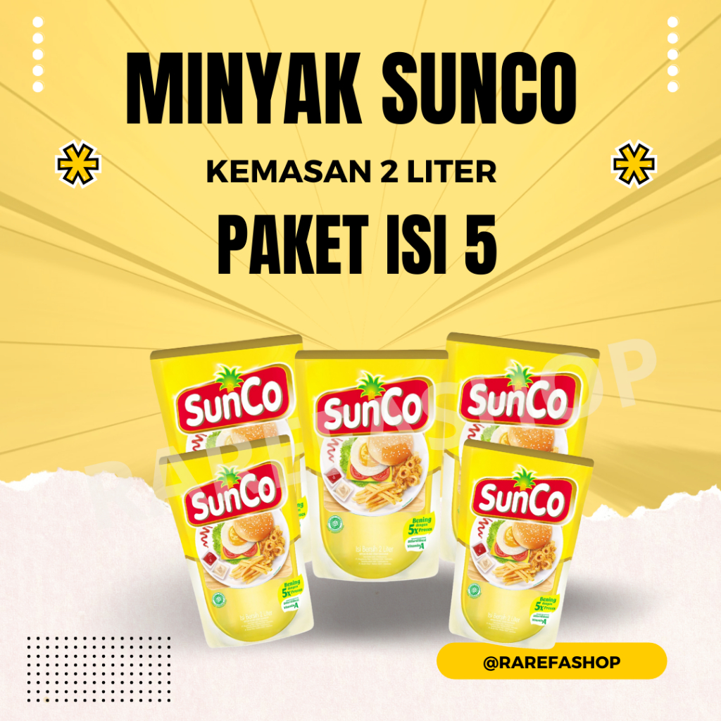 

MINYAK SUNCO 1 DUS ISI 5 (PAKET HEMAT)