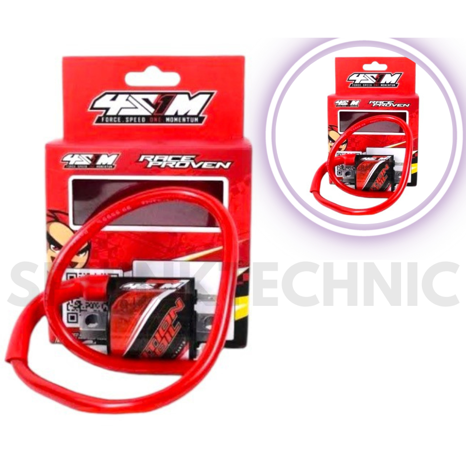 Koil Coil 4S1M Honda Beat Scoopy Vario Pcx Adv Genio Stylo Deluxe Fi Esp Old Bohlam Led New Prestige
