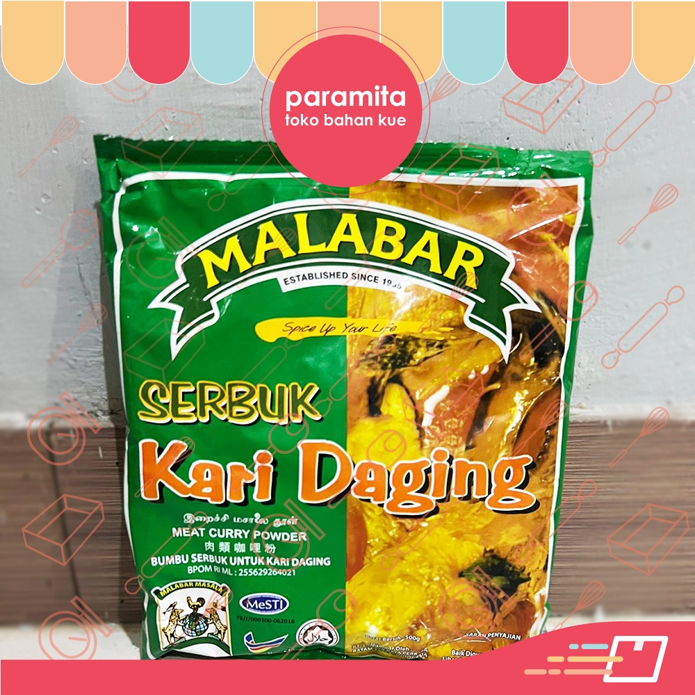 

Malabar Kari Serbuk Daging 500 gr