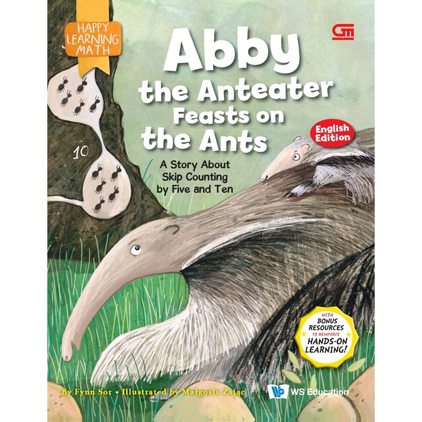 Happy Learning Math: Abby the Anteater Feast on the Ants