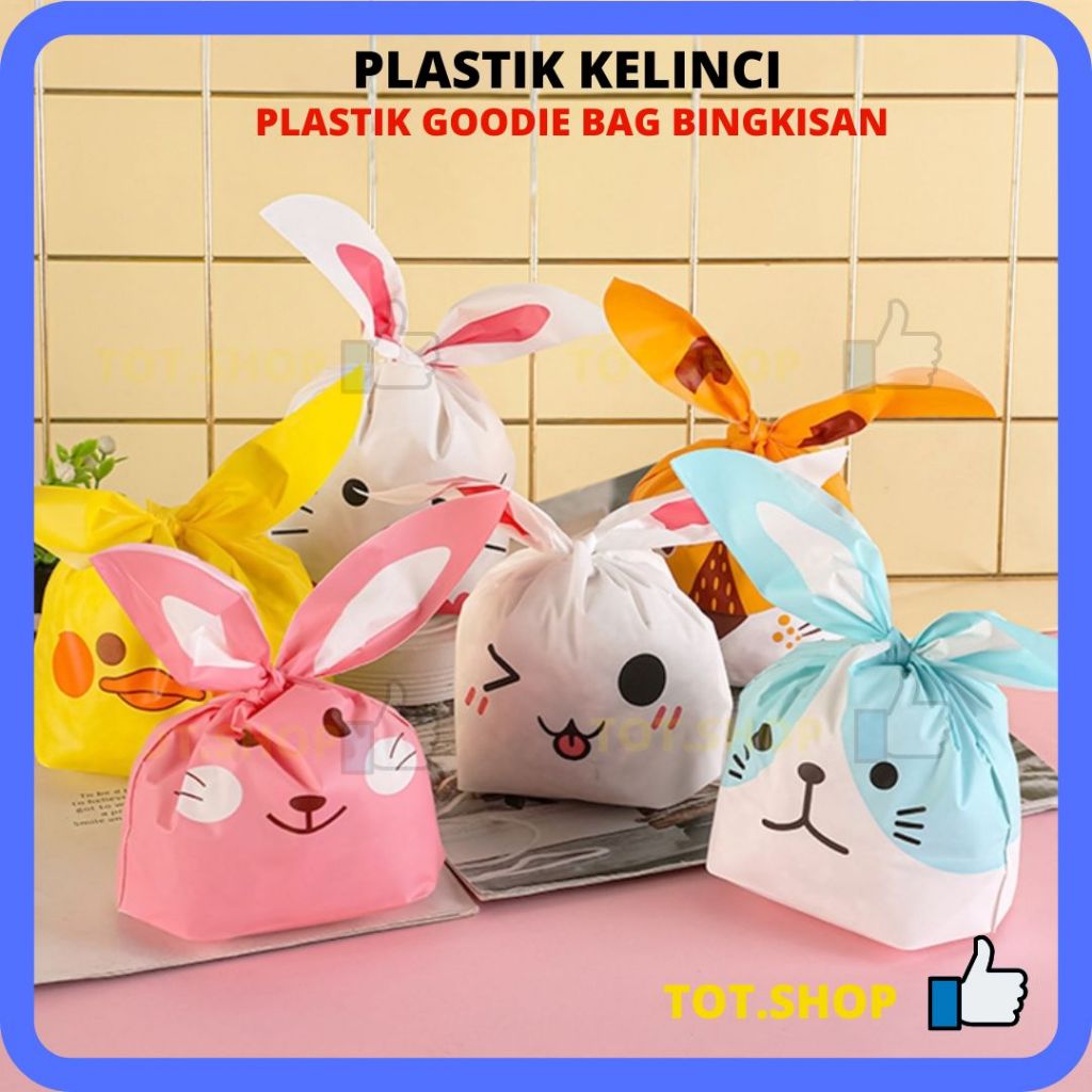

PLASTIK KELINCI Goodie Bag Bingkisan Snack Souvenir Plastik Ulang Tahun