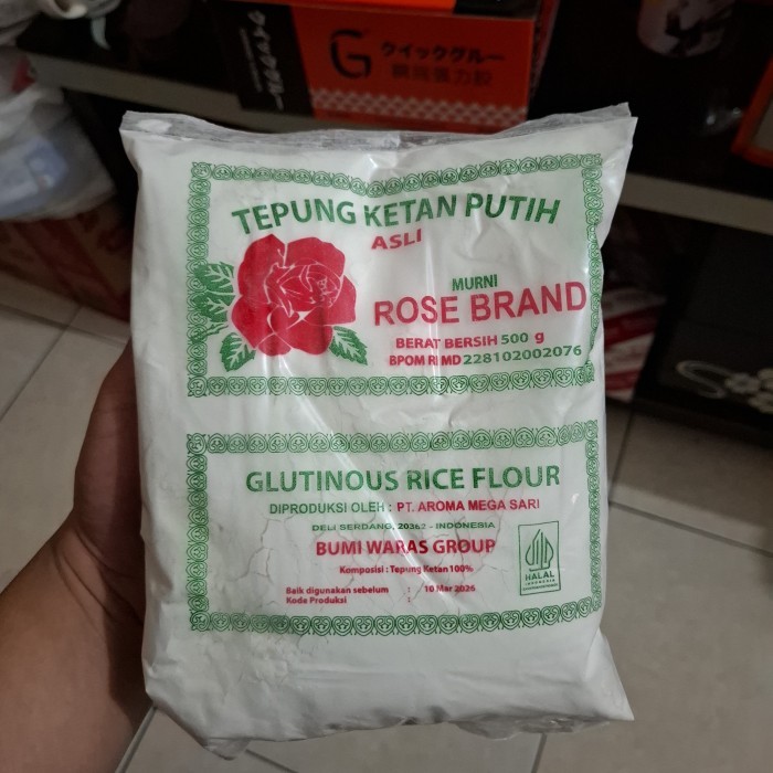 

Tepung Ketan Rosebrand 500gram