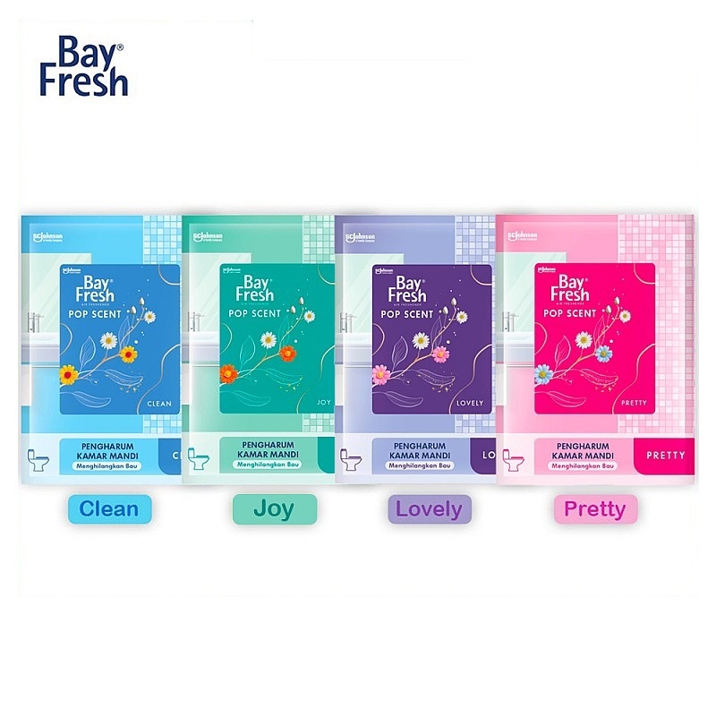 ☘️ CHAROZA ☘️ BAYFRESH Pop Scent | BayFresh Pengharum Kamar Mandi