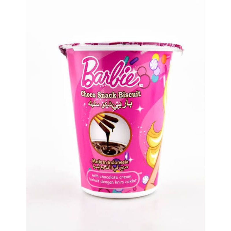 

Barbie Biscuit Chocolate Snack Cup