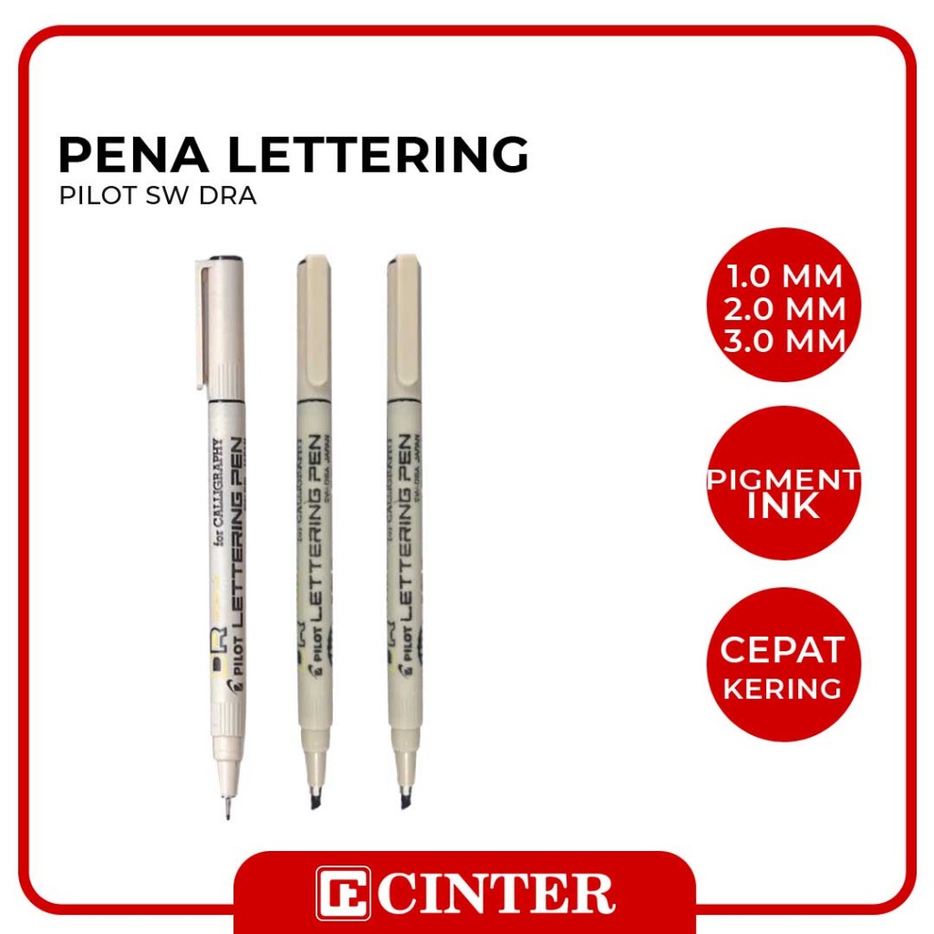 

PILOT - PENA KHAT / QALAM / LETTERING / PENA SW DRA KALIGRAFI