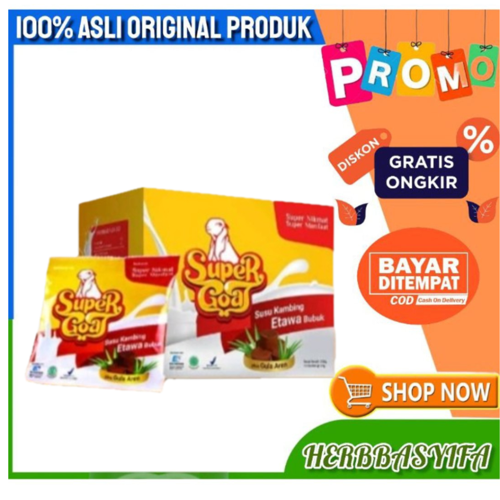 

Susu Kambing Etawa Supergoat Asli Dengan Gula Aren Original