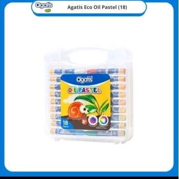 

Crayon/Oil Pastel Agatis 18 warna