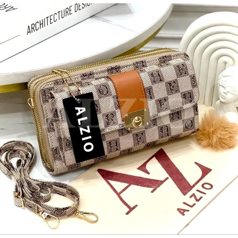 ALZIO- DOMPET WANITA 2REST 3 RUANG SERBAGUNA - DOMOPET LAVA