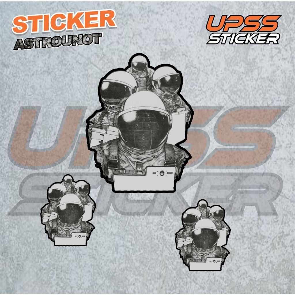 

Stiker Sticker Astronout Case Phone Logo Brand Band Aesthetic Journal Clothing Basic Casing Striping Tempel Label Merk Dinding Graftac Vinyl High Quality decal