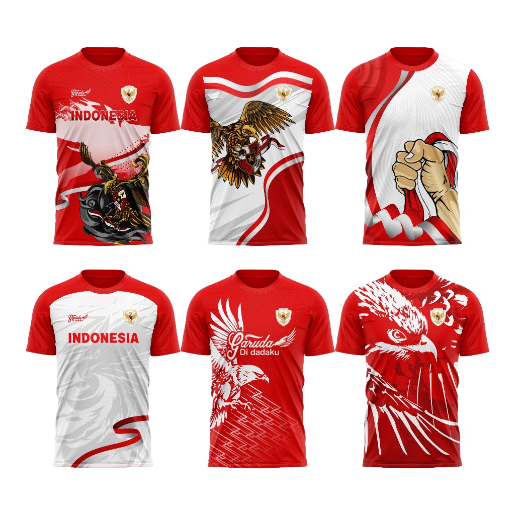 BAJU GARUDA KAOS INDONESIA KAOS KEMERDEKAAN.KOAS JERSEY GARUDA KAOS 17 AGUSTUS