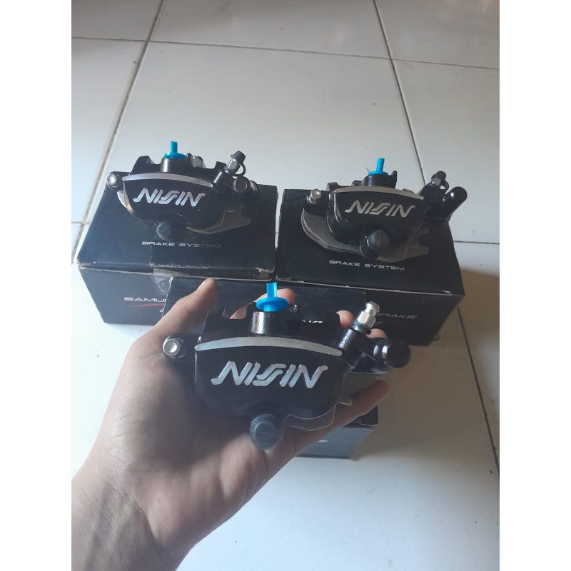 kaliper nissin kanan 2 piston kaliper cakram Nissin import