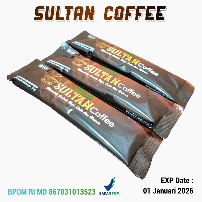 

KOPI SULTAN KHAIA 3 SACHET ORIGINAL