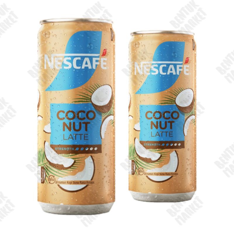 

Nescafe Minuman Kopi Susu Rasa Kelapa Latte Can 220ml / Minuman Kaleng