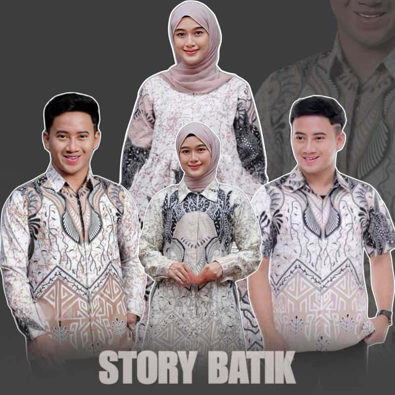 baju batik couple pasangan suami istri | kemaja dewasa tunik dan gamis jumbo | batik couple modern