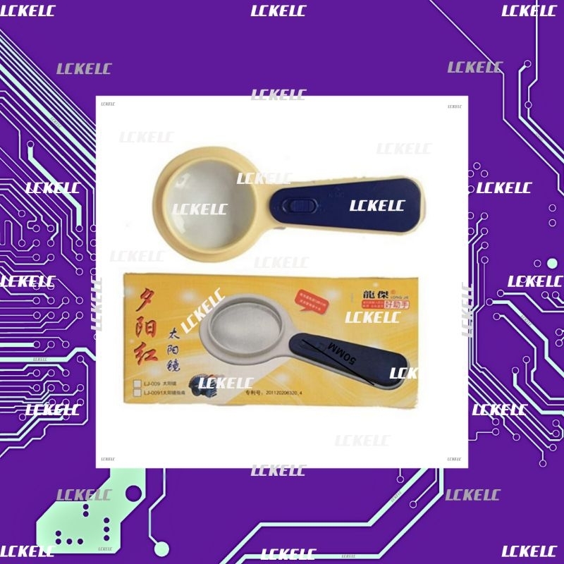 

MAGNIFIER GLASS KACA PEMBESAR DENGAN LED