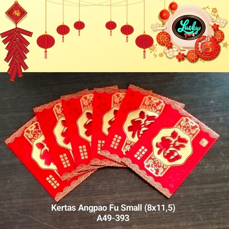 

Kertas Angpao Fu Small (8 x 11,5 cm)