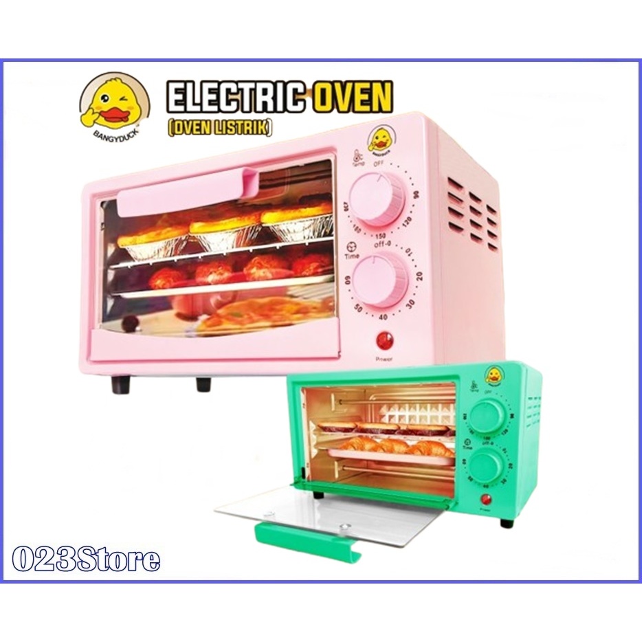 Oven Listrik Low Watt 9 Liter Bangyduck/Oven Listrik Mini Low Watt 9 Liter Stainless Steel