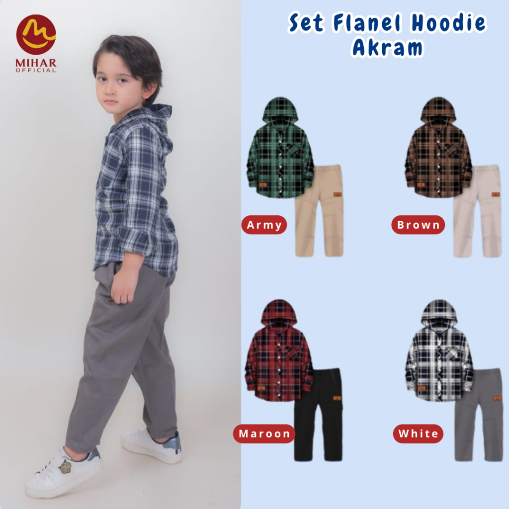 FLANEL / SETELAN FLANEL / FLANEL HOODIE / FLANEL ANAK / KEMEJA FLANEL ANAK / FLANEL PANJANG / FLANEL