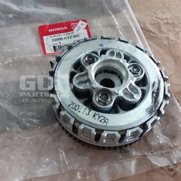 Rumah Kopling 1 Set Kampas Supra X 125 Helm In Karbu FI Blade 125 New FI Asli AHM 22000KYZ901