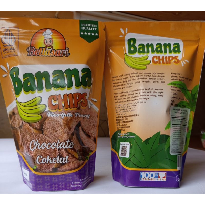 

Banana chip rasa coklat 100gram