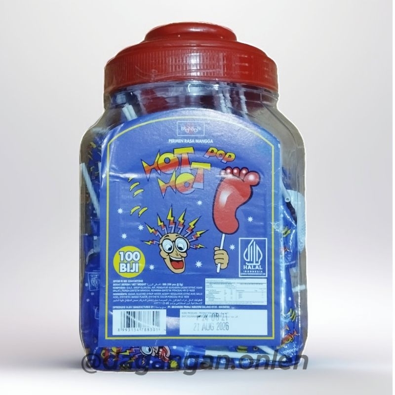 

Hot Hot Pop Permen Kaki Toples