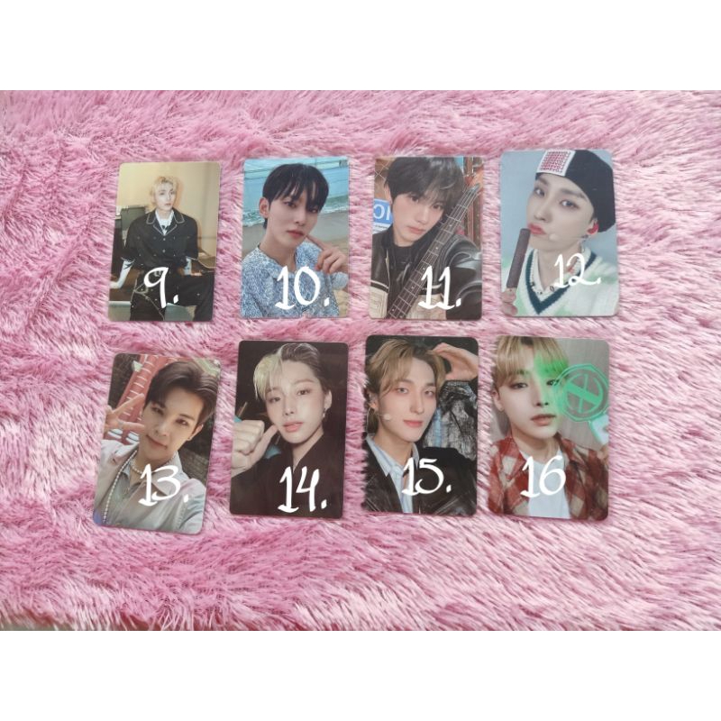 

PHOTOCARD OFFICIAL XODIAC MURAH READY