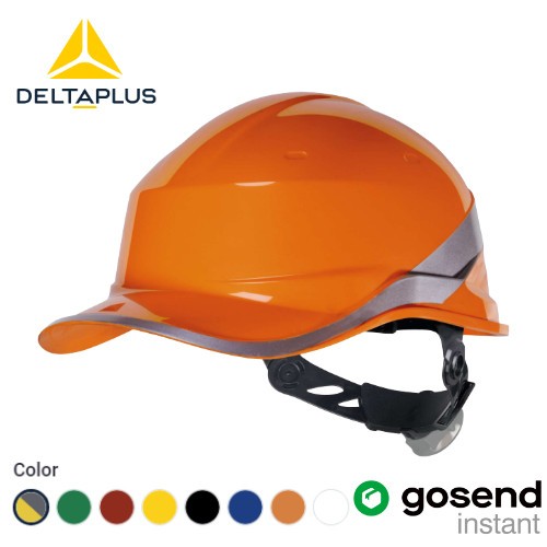 Helm Safety Delta Plus Orange - Helm Safety Proyek Murah - Helm Safety Proyek