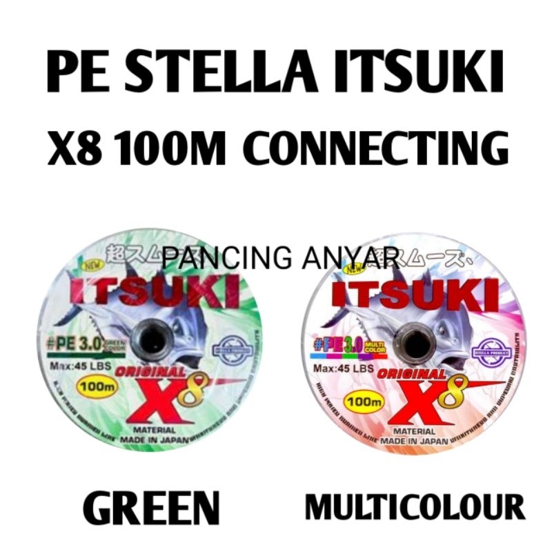 Senar PE STELLA ITSUKI X8 100M