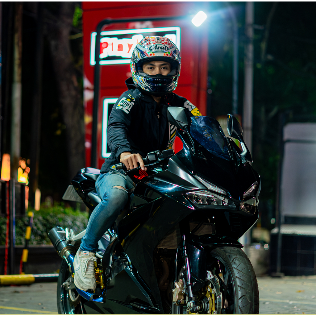 ROB1 JAKET WINDBREAKER GORETEX BLACK GRAY