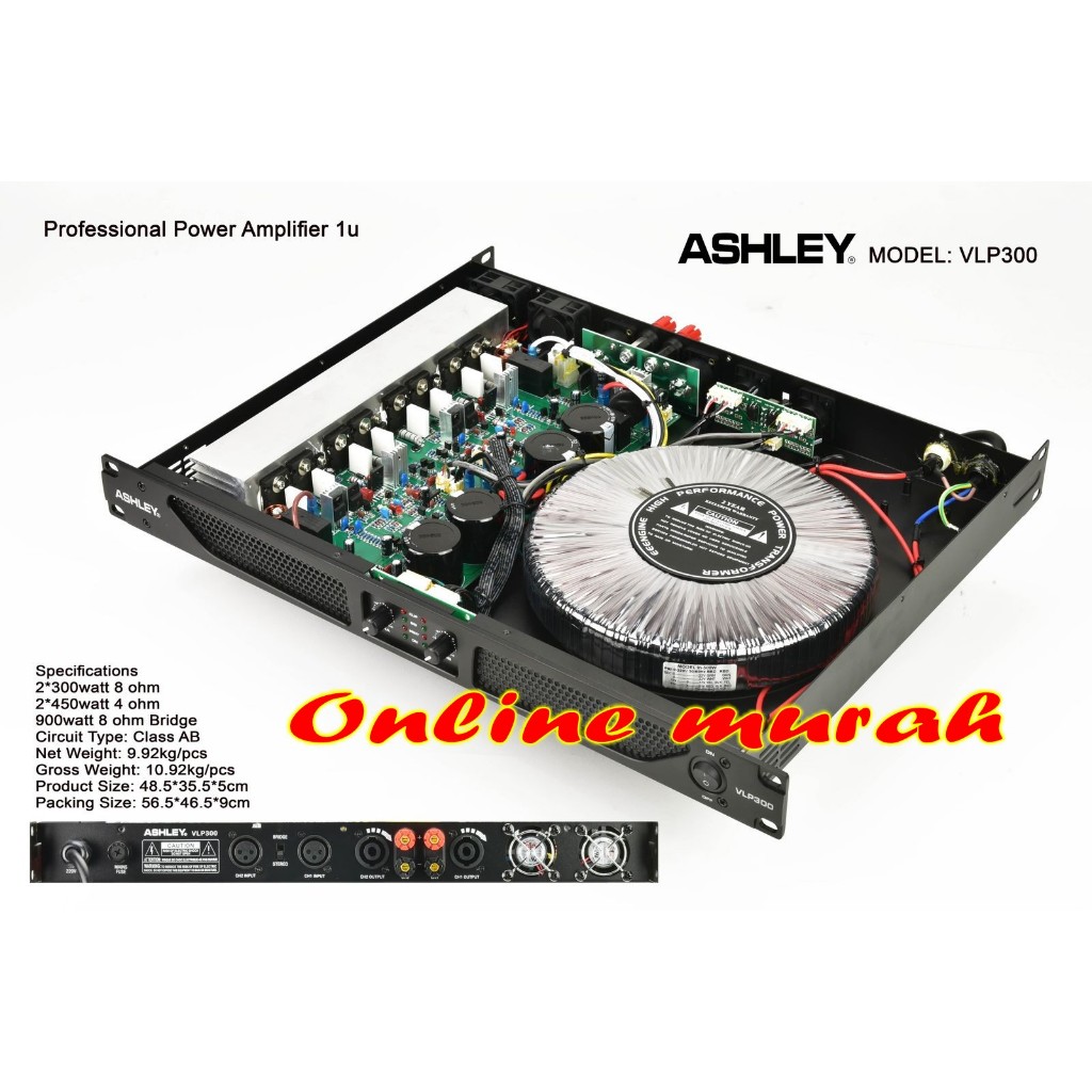 profesional Power Ashley Vlp 300 ORIGINAL ashley vlp300