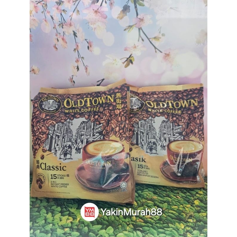 

OLDTOWN 3IN1 WHITE COFFEE CLASSIC 15 Sticks Malaysia