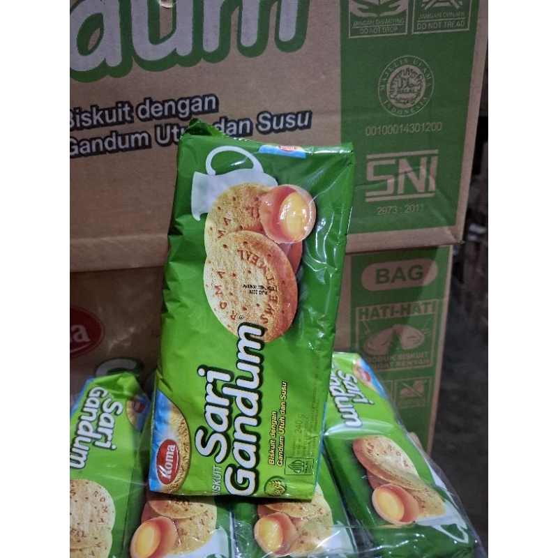 

SARI GANDUM FAM BAG 240 GRAM/ BISKUIT GANDUM UTUH