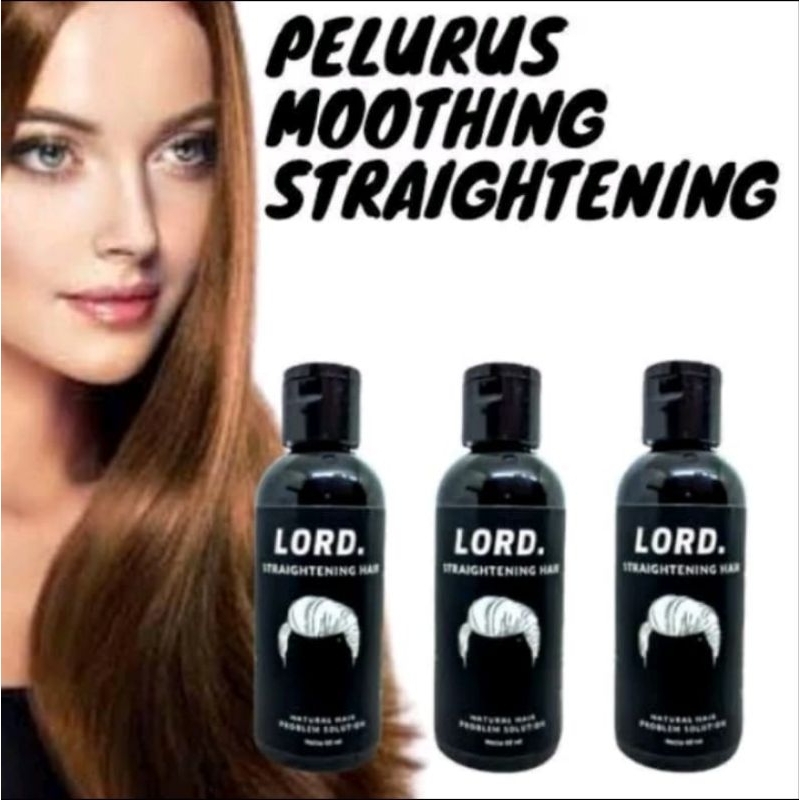 [PROMO COD] Lord Straight Hair Pelurus Rambut Alami Pelurus Rambut Tanpa Catok Rambut Pria Wanita