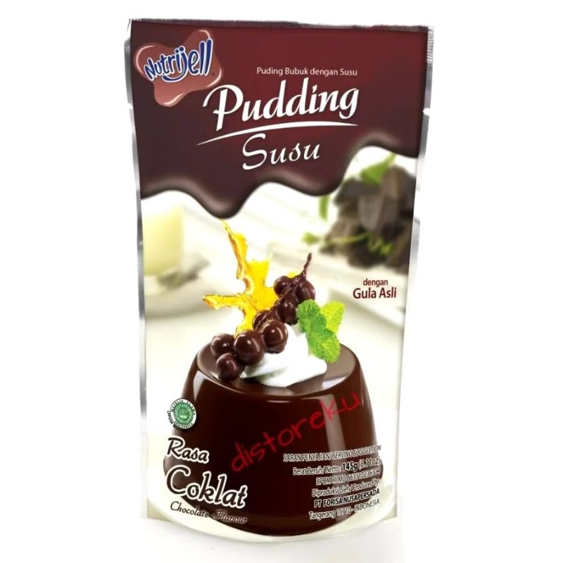 

Bubuk pudding susu nutrijell coklat 145 gr