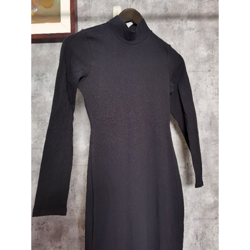 H&M long dress wanita preloved