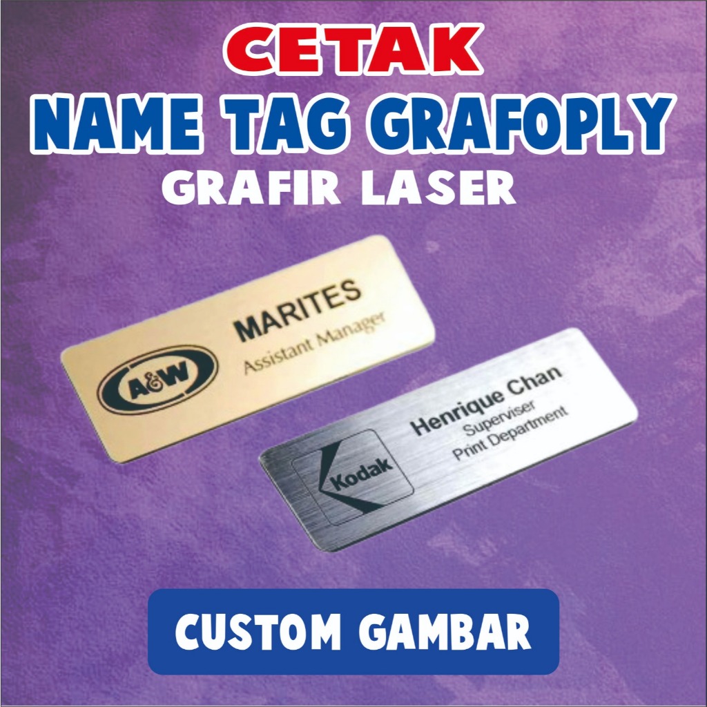

NAME TAG GRAFOPLY