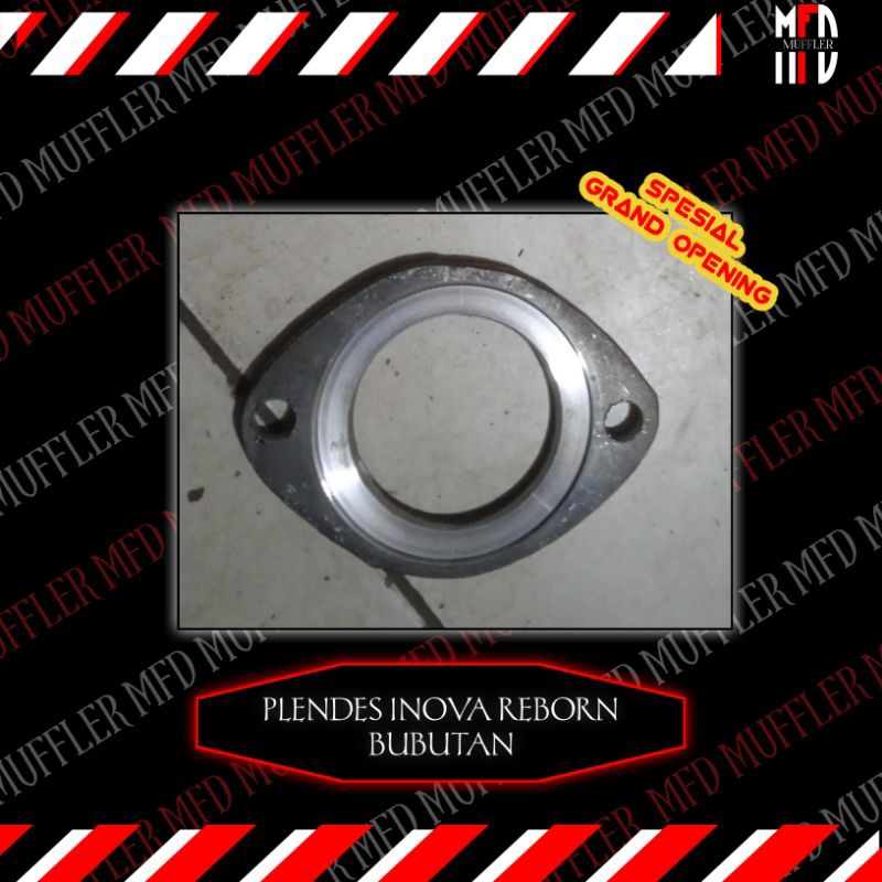 Plendes Mobil Innova Reborn Bubutan 8 mm Penyambung Pipa Knalpot Berkualitas