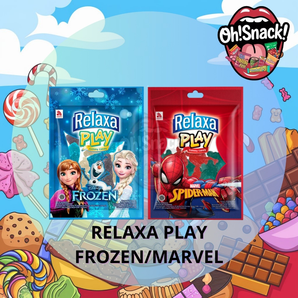

Relaxa Play Gummy Candy Avengers / Frozen 12 pcs x 12 g