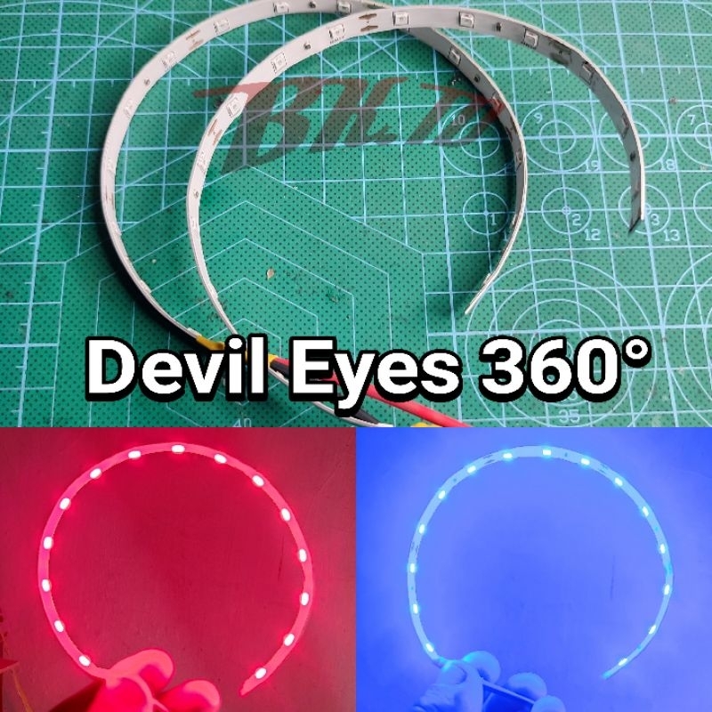 Devil Eyes 360° Demon Eyes Untuk Projie Biled
