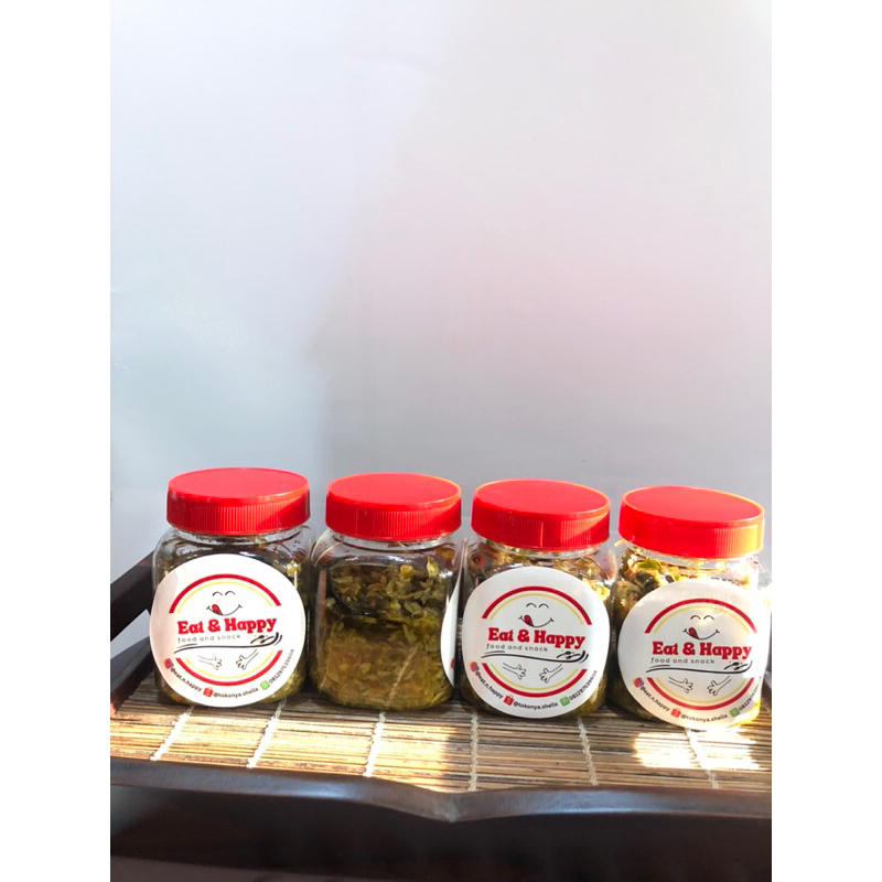 

SAMBAL UDANG REBON CABE IJO 200g | Eat & Happy