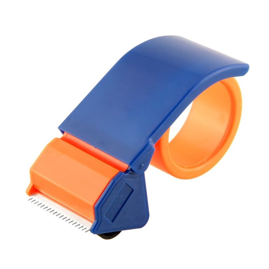 

2 Off IKILOSHOP Dispenser Plakban Lakban Tape Cutter Isolasi Holder Plastik A35