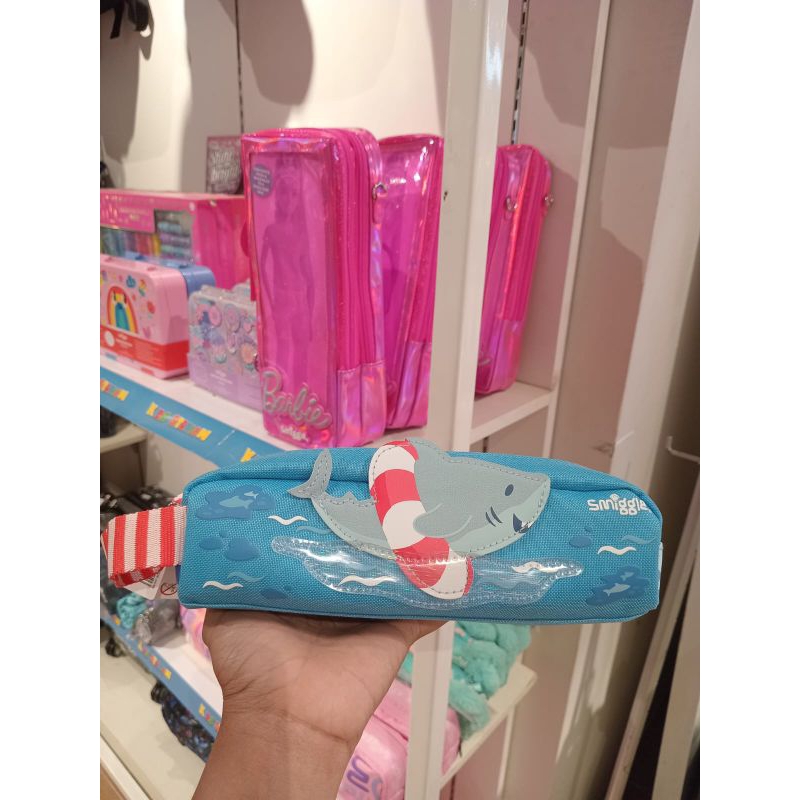 

pencil case smiggle shark tiny junior tempat pensil original new baru