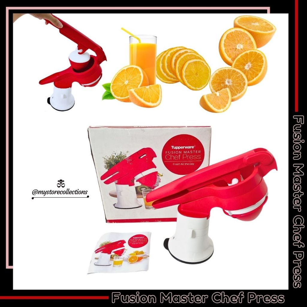 Fusion Master Chef Press Set ☆ Indo - Import ( Alat Peras Untuk Jus Buah ) Tupwr ●
